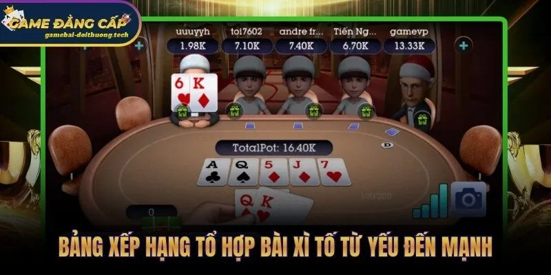Luật Chơi Xì Tố | Hướng Dẫn Biến Thể 5 Cây Và Hong Kong 4 9 tổ hợp bài Xì Tố từ Bài Rác đến Thùng Phá Sảnh